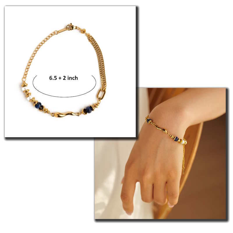 Gold Chain Bracelets for women