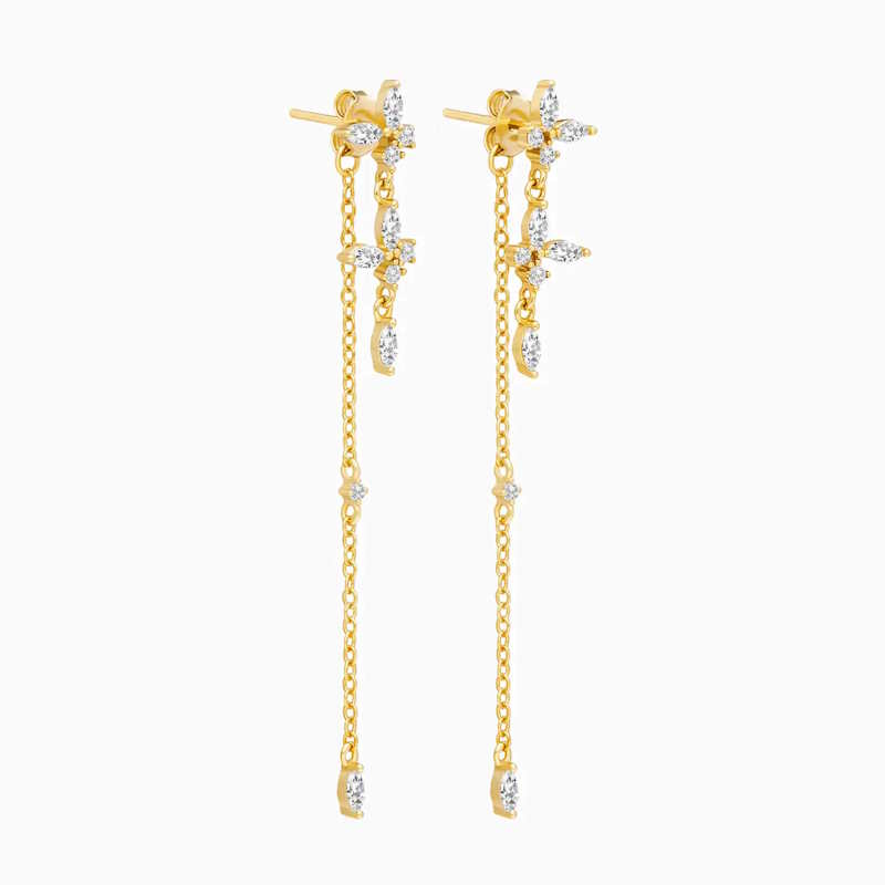 chain drop earring