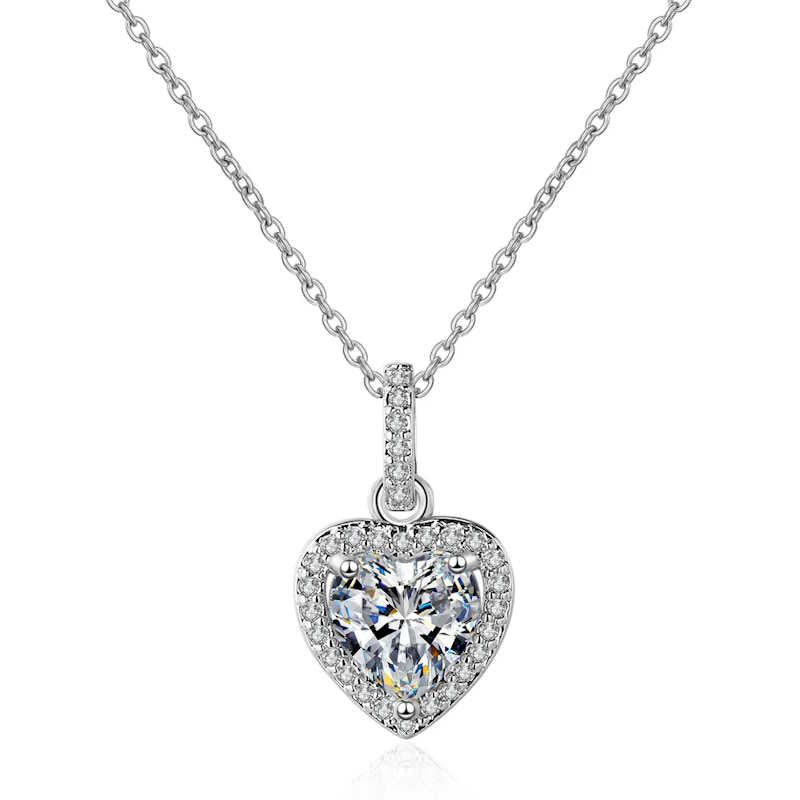 Swarovski heart necklace